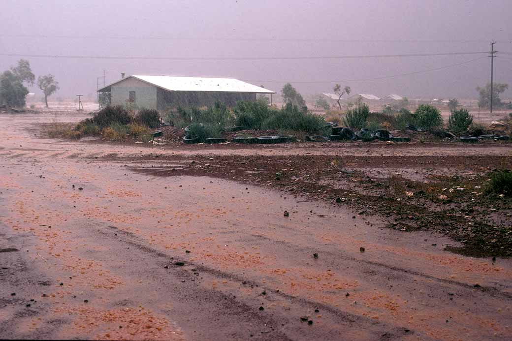 Heavy rain in Kintore