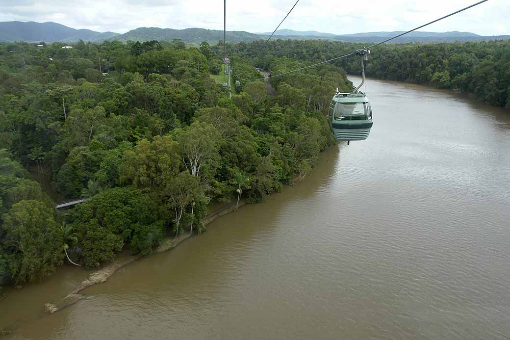 Arriving in Kuranda