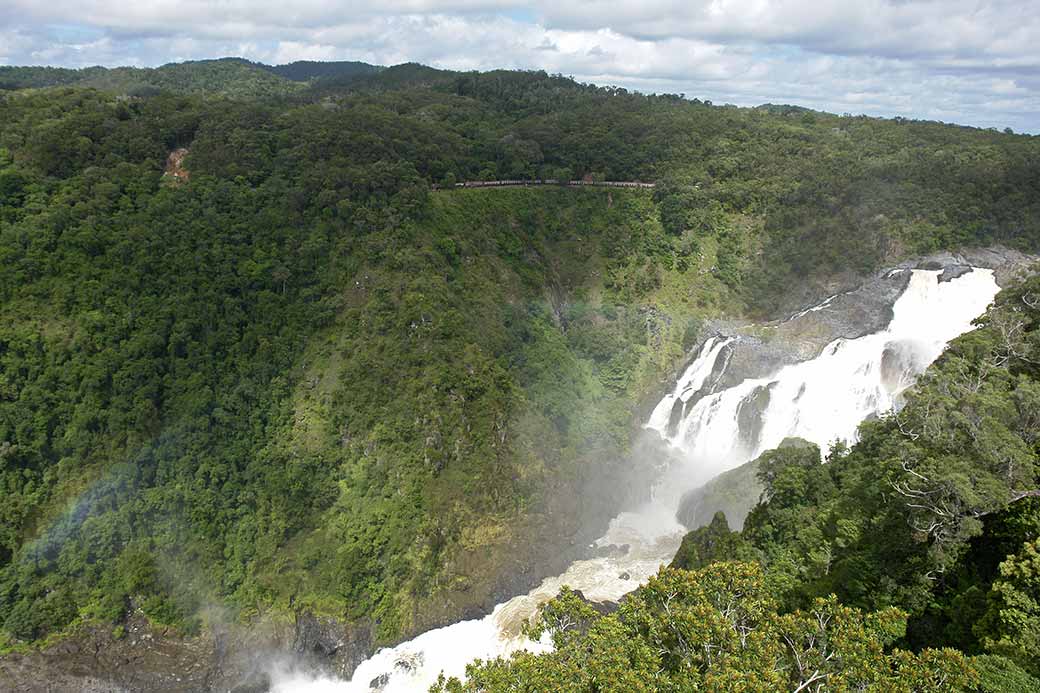 View to Barron Falls