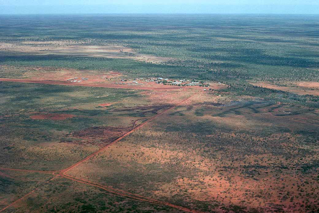 Lajamanu from the air