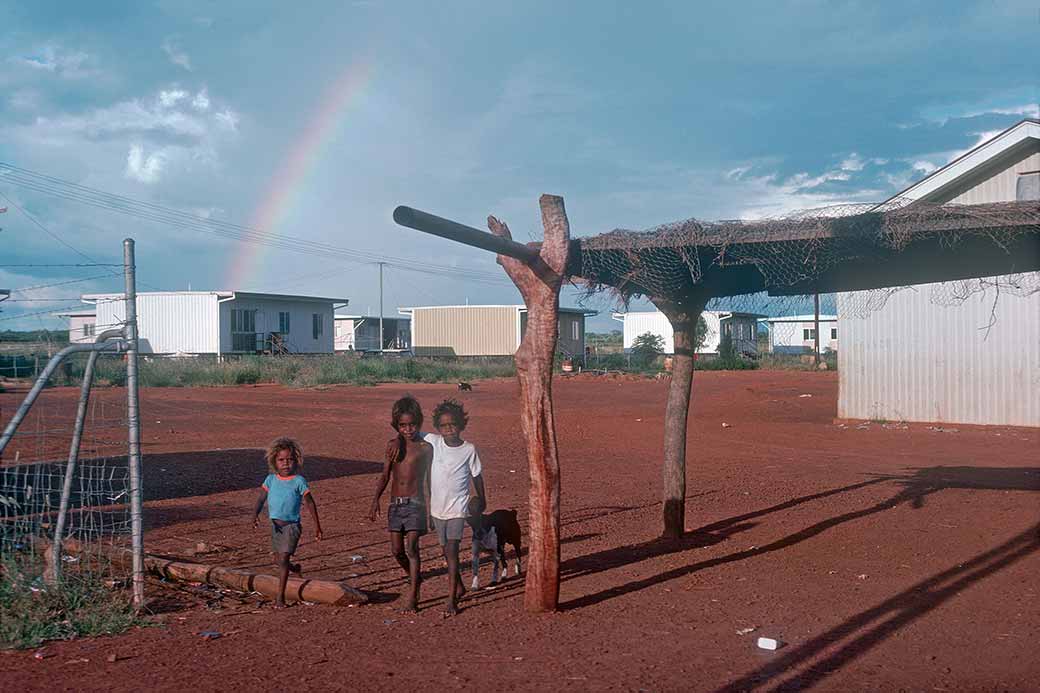 Rainbow over Lajamanu