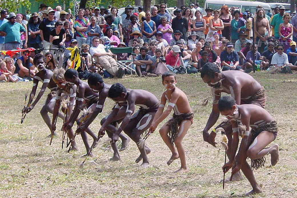 Mornington Island dancers