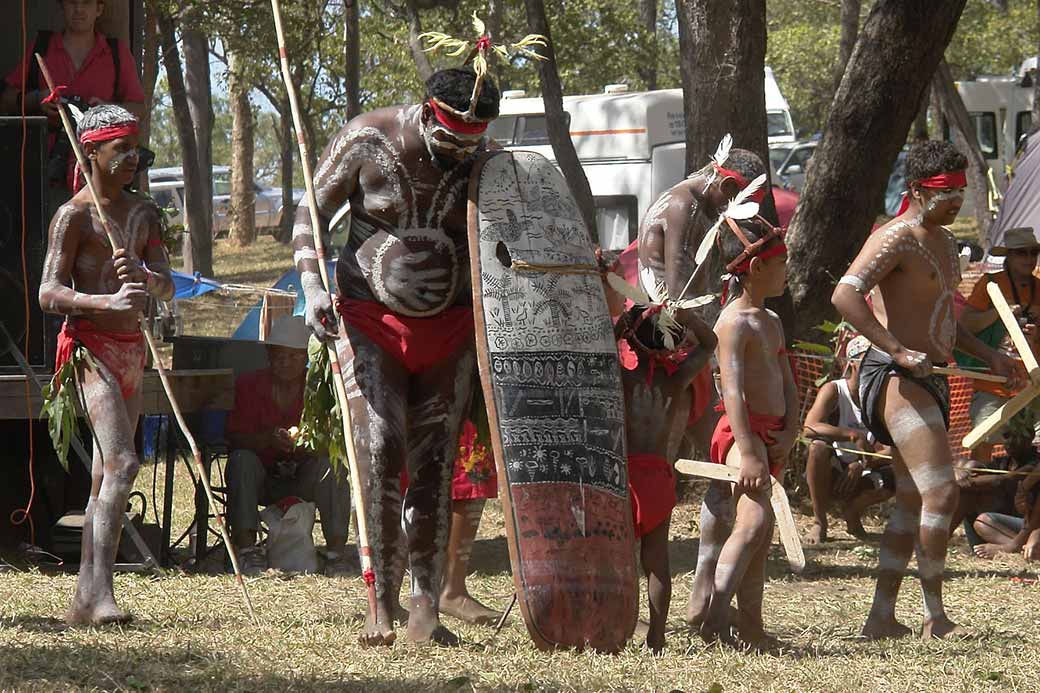 Traditional shield