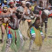 Boys' dance from Hope Vale