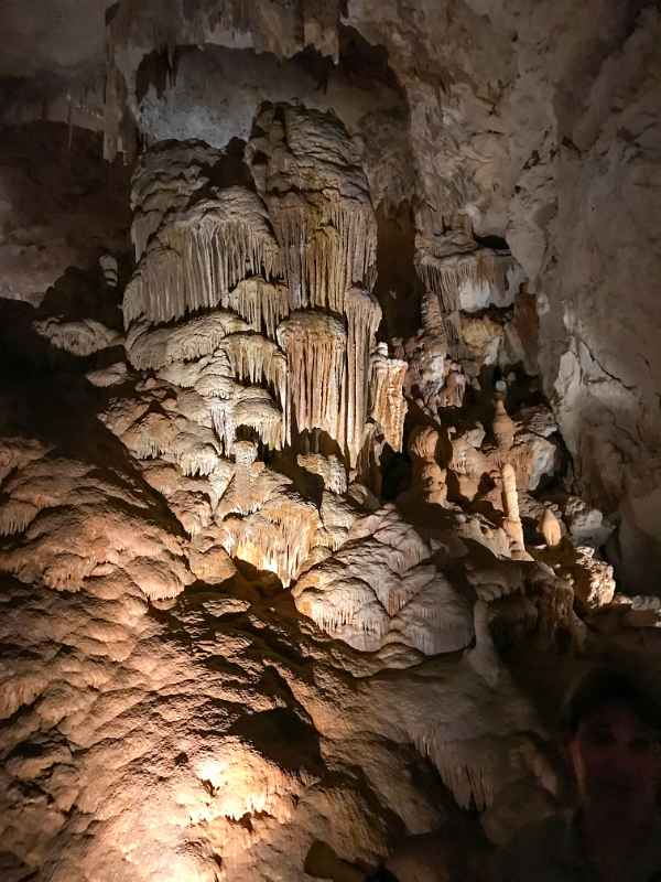 Limestone formations, Jewel Cave