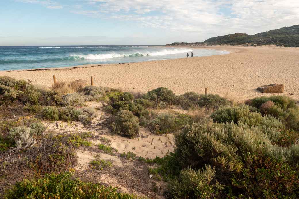 Beach at Margaret River mouth