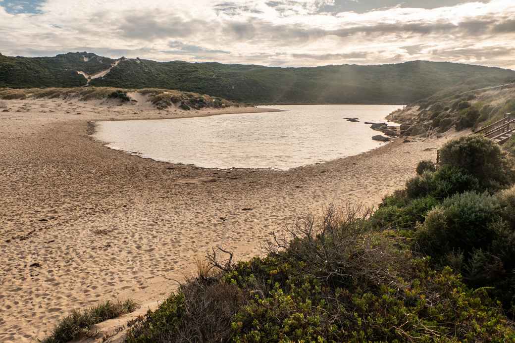 Margaret River at its mouth