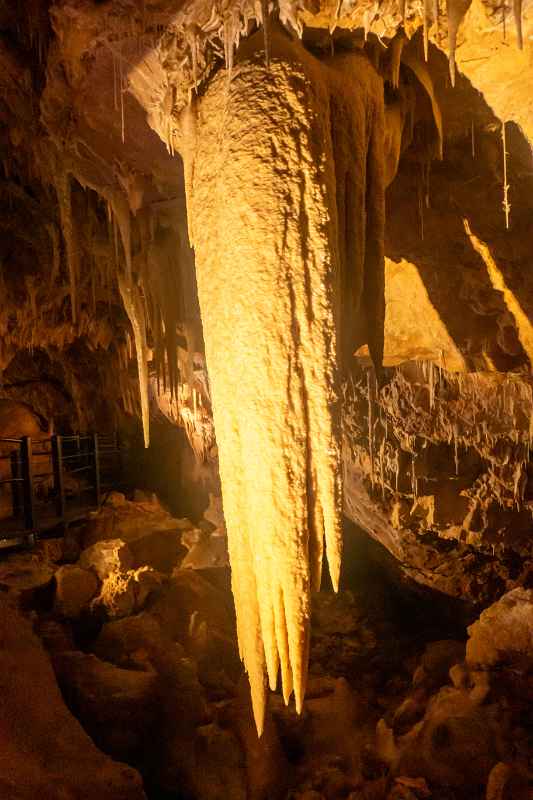 Two Tonne Stalactite, Ngilgi Cave