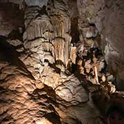 Limestone formations, Jewel Cave