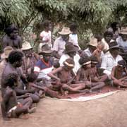 Sitting with fathers