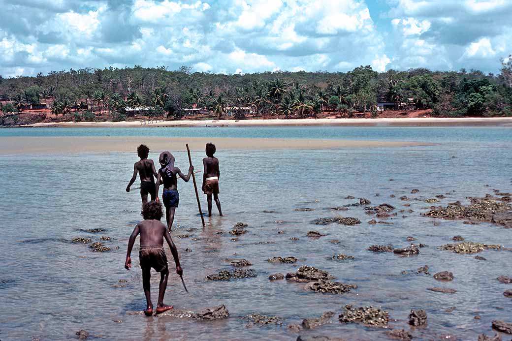 Spearfishing, Melville Island