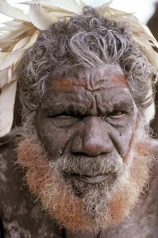 Tiwi elder in 