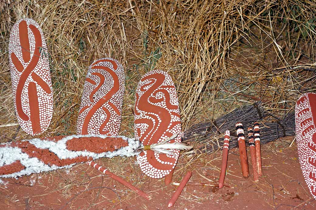 Ceremonial shields