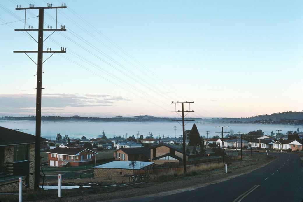 Morning fog, Armidale