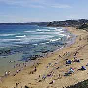 View over Bar Beach