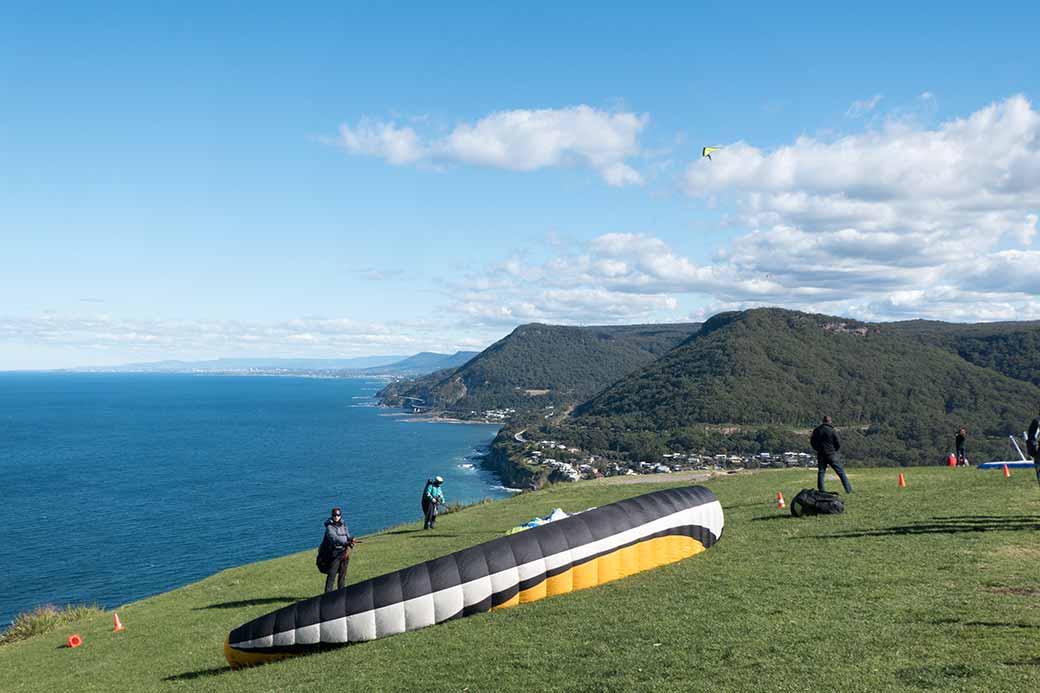 Hang Gliding at Bald Hill