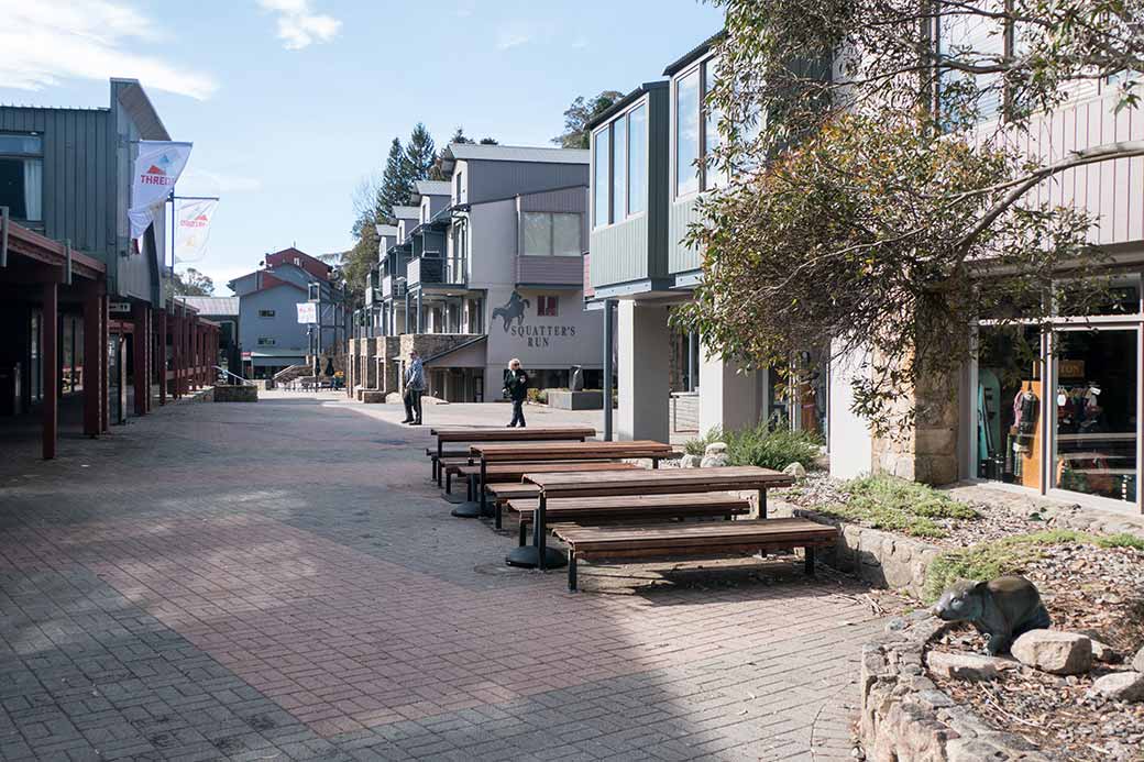 Thredbo village square