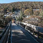 Thredbo from the footbridge