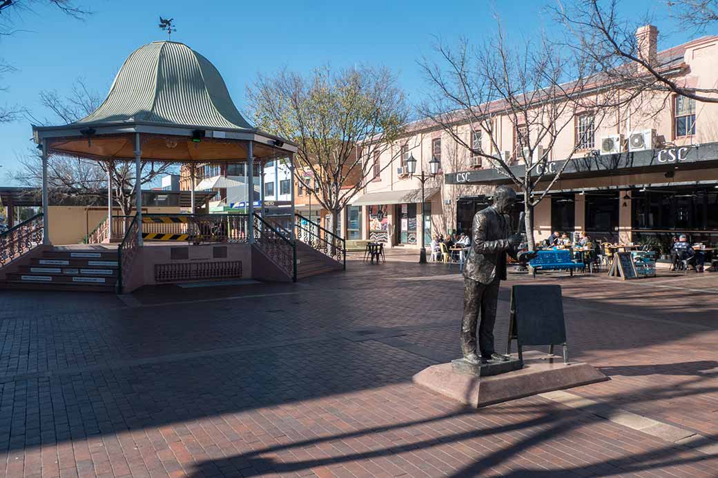 Band Rotunda and Bill Ferguson's statue