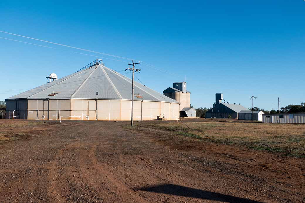 Grain silos, Baradine