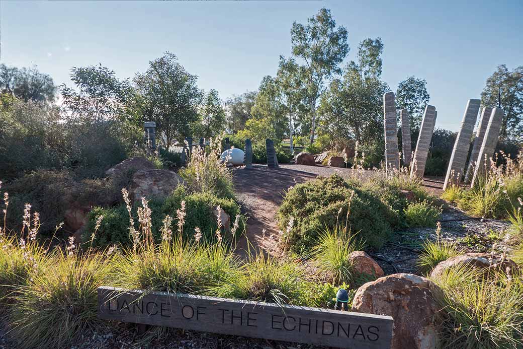 “Dance of the Echidnas” sculpture