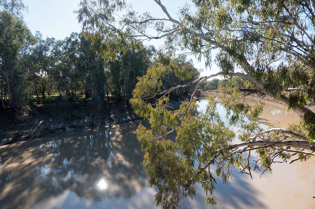 Darling river, Bourke