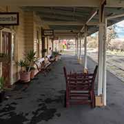 Platform, old Railway Station, Gundagai