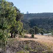 View to Siding Spring Observatory