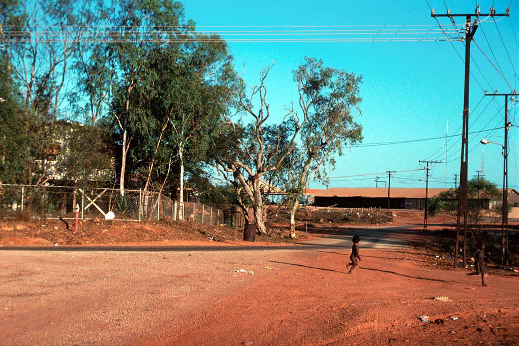 View to the shop