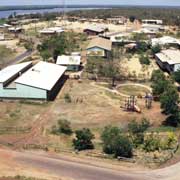 View to the school