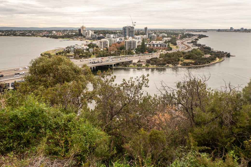 South Perth from Kings Park