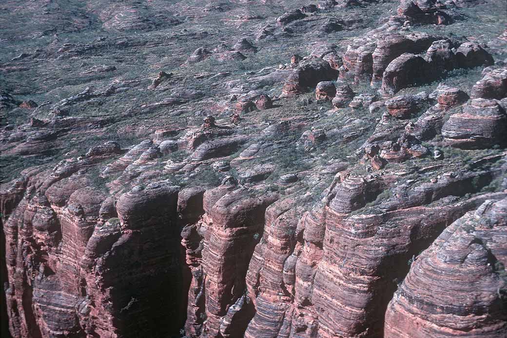 Piccaninny Gorge cliffs