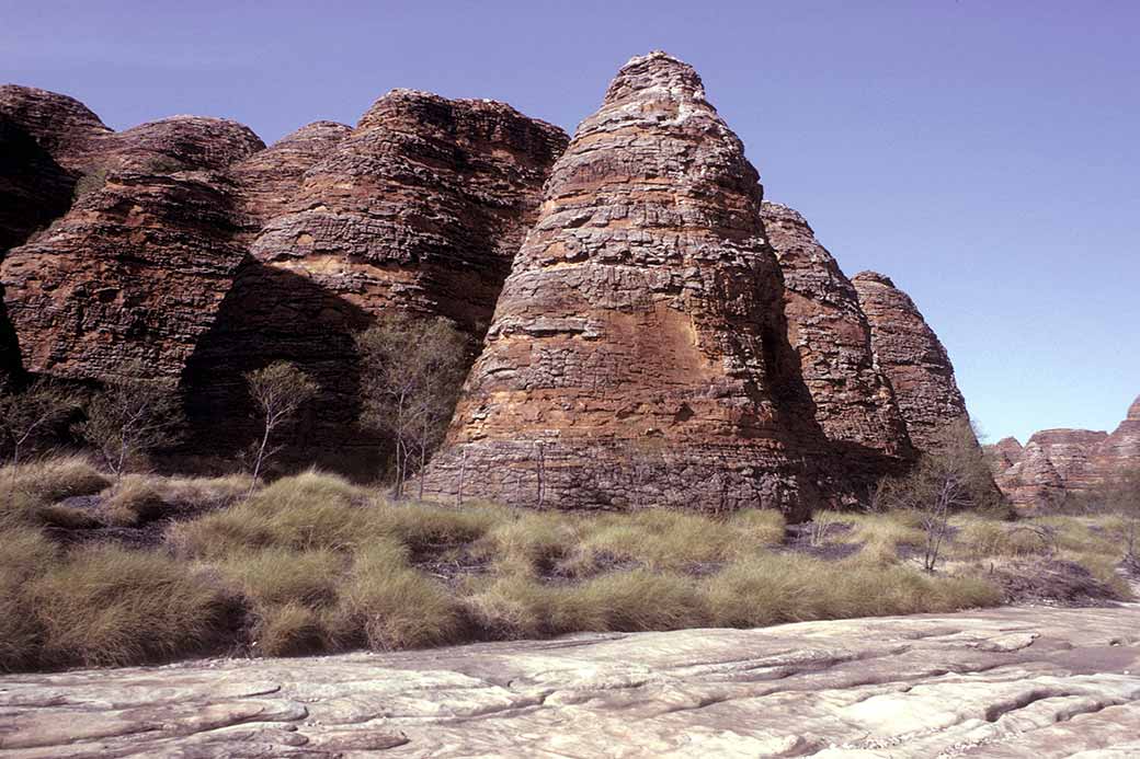 Walking in Purnululu