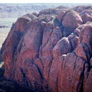 Flying over Purnululu