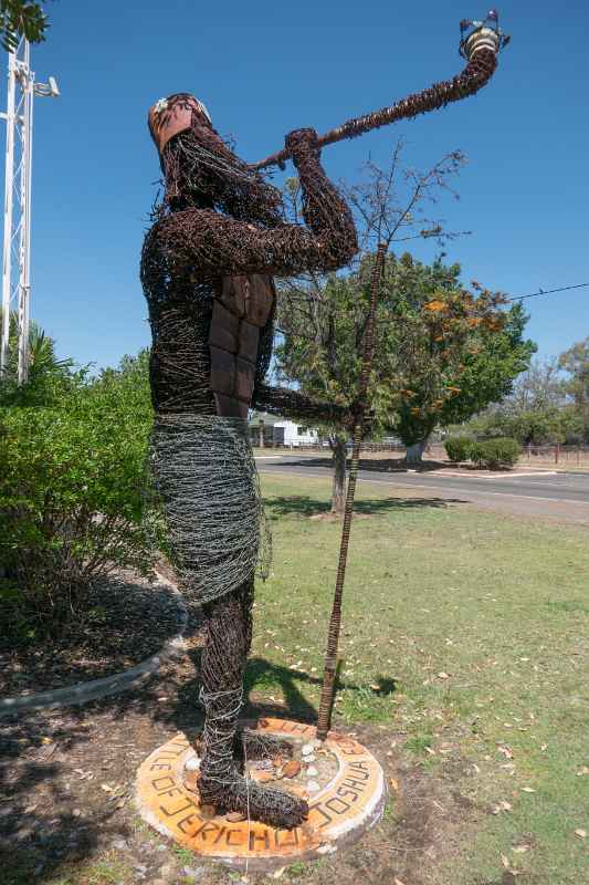 Joshua statue, Jericho