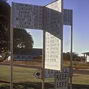 Signpost in Boulia