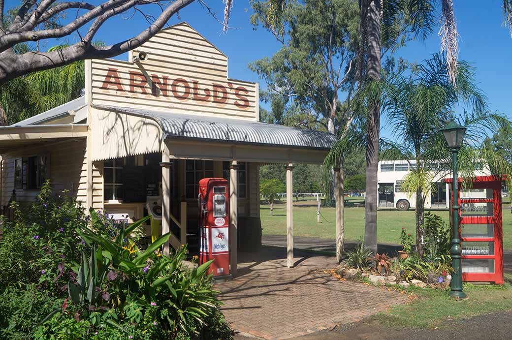 In Pioneer Village, Rockhampton