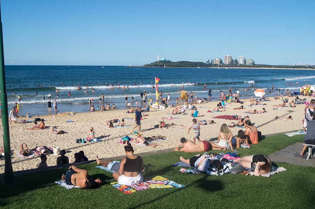 Mooloolaba beach