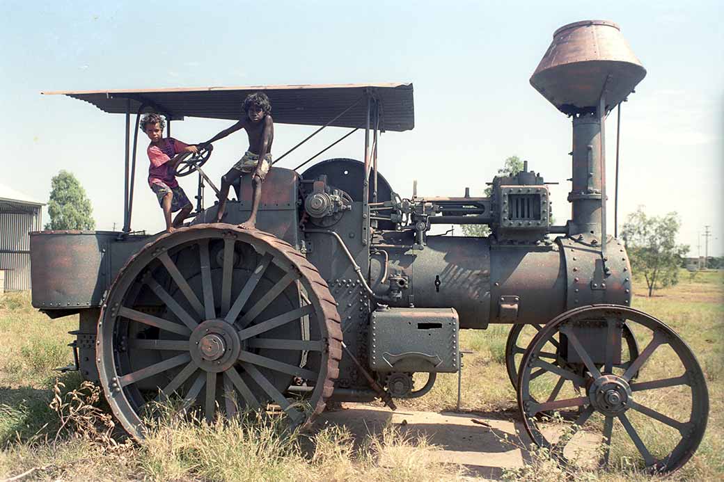 Steam tractor, Cloncurry