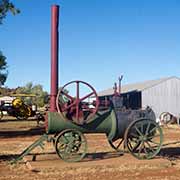 Old steam tractors