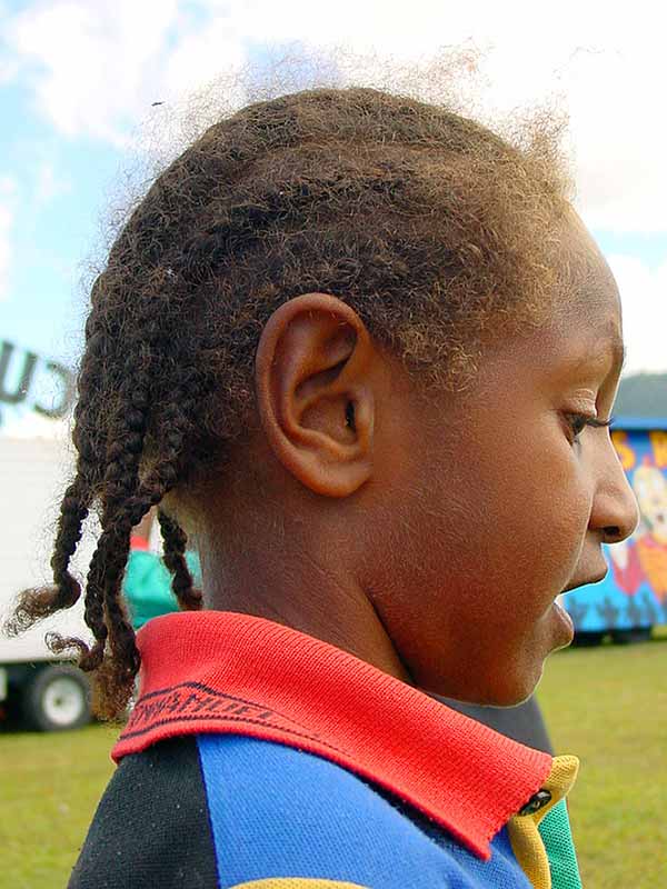 Torres Strait Islander boy