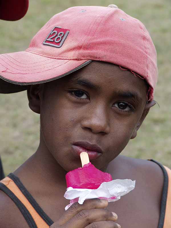 Torres Strait Islander boy