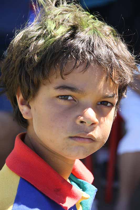 Aboriginal boy, Gordonvale