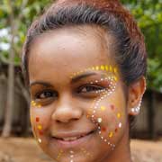 Aboriginal girl from Yarrabah