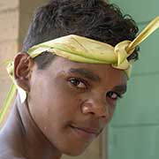 Aboriginal boy, Gordonvale