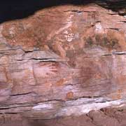 Watarrka rock painting