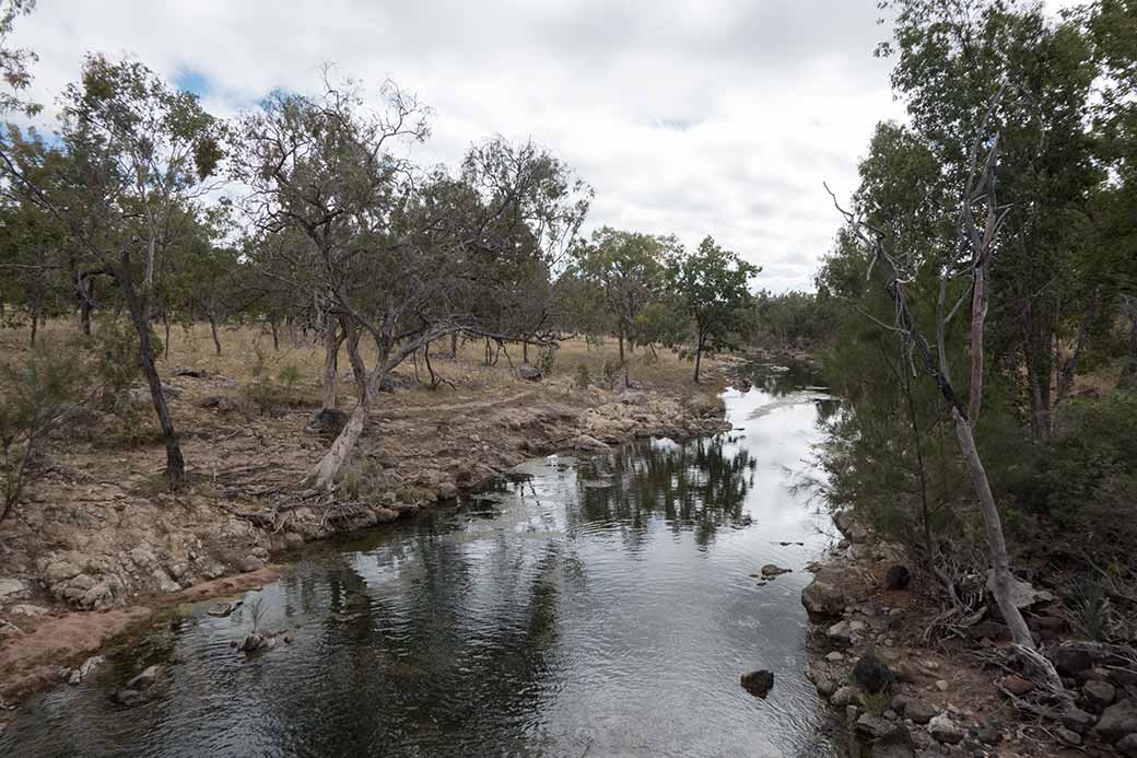 Crossing Saltwater Creek