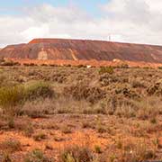 Iron Knob mine slag heaps