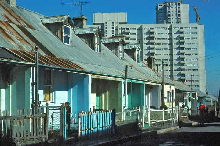 Terrace housing in Redfern