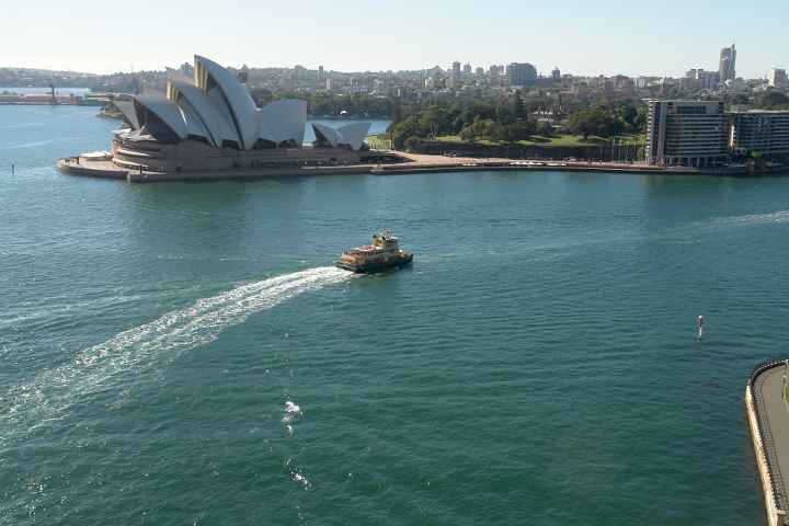 View of Sydney Harbour
